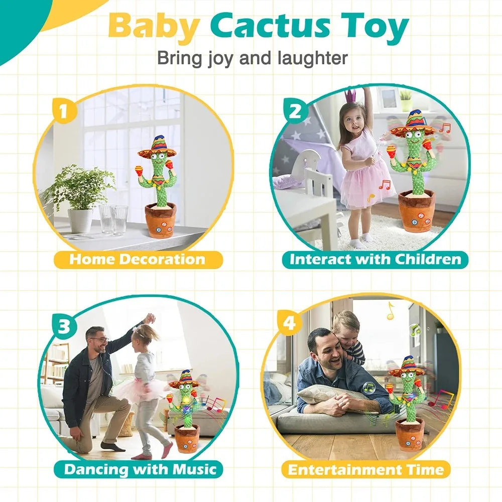 Dancing Cactus Plush Toy