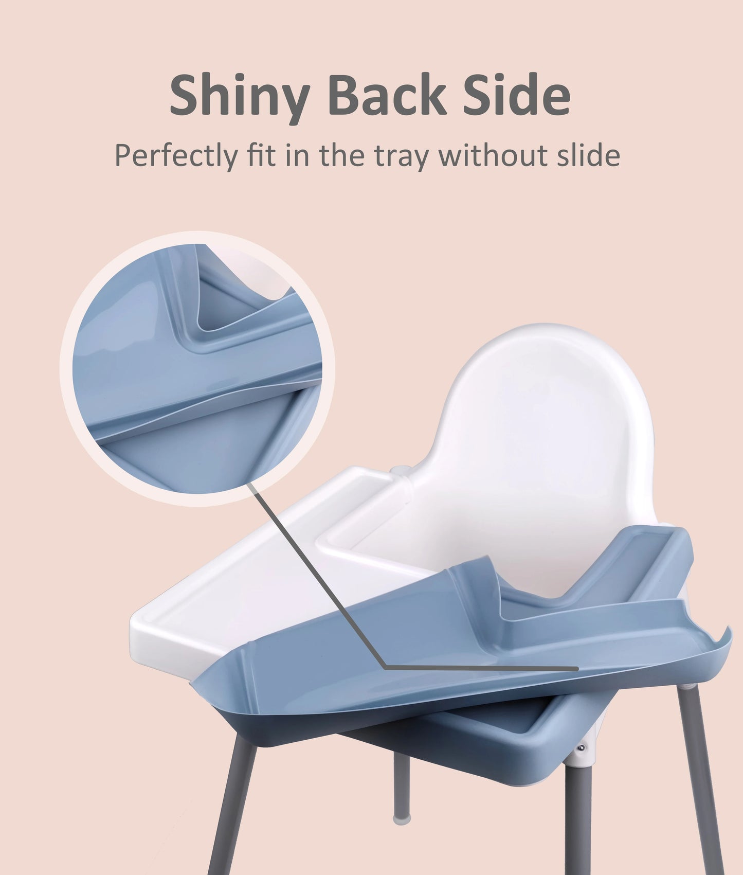 Washable Full Cover Placemat Dinning Highchair Tray Baby Silicone Placemat